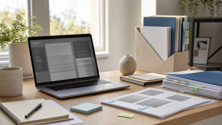 Photorealistic editorial image for AI Content QA Belongs Inside WordPress, Not In A Separate Doc
