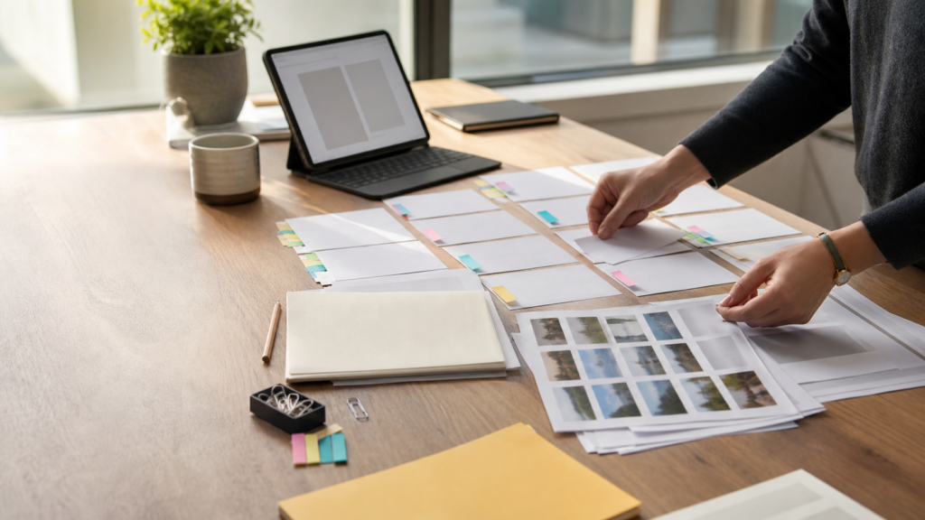 Photorealistic supporting image 2 for The AI SEO Draft Needs More Than Words