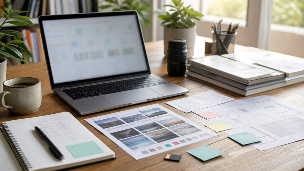 Photorealistic editorial image for The AI SEO Draft Needs More Than Words