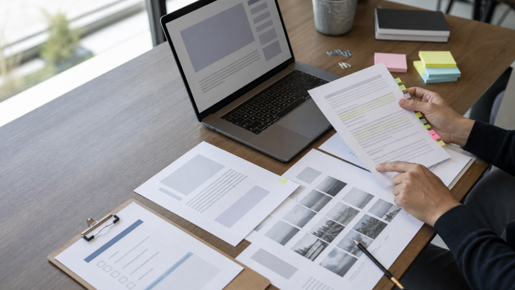 Photorealistic supporting image 1 for Why Agencies Need Content Memory, Not More Prompts