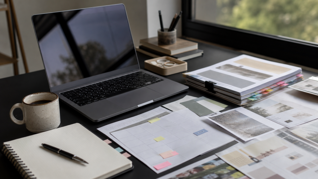 Photorealistic editorial image for Why Agencies Need Content Memory, Not More Prompts